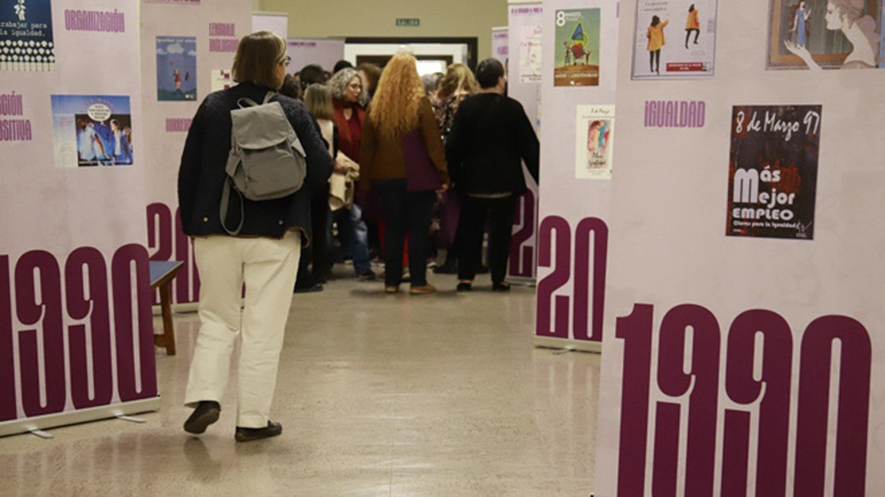 Un recorrido histórico, reivindicativo y emocional por los carteles del feminismo sindical