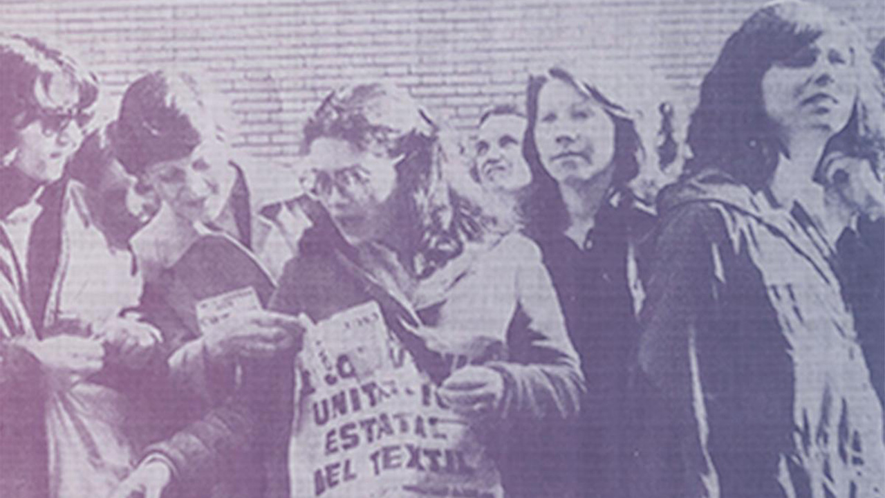 La lucha de las mujeres del textil en Madrid